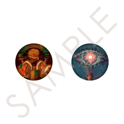 HMV / HMV& BOOKS online 缶バッチ (全2種の内から、ランダムで1種)